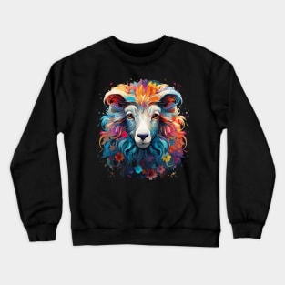 Sheep Rainbow Crewneck Sweatshirt